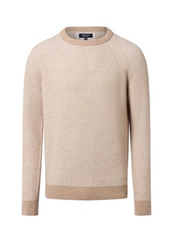 Andrew James Męski sweter z dzianiny kaszmirowej Mężczyźni Kaszmir melanżowy w paski ze sklepu vangraaf w kategorii Swetry męskie - zdjęcie 185826359