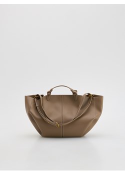 Reserved - Torebka shopper - brązowy ze sklepu Reserved w kategorii Torebki damskie - zdjęcie 185826929