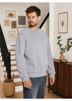 Sinsay - Bluza basic comfort fit - szary ze sklepu Sinsay w kategorii Bluzy męskie - zdjęcie 185828088
