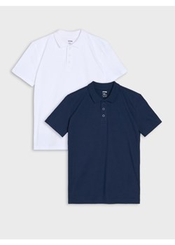 Sinsay - Koszulki polo 2 pack - biały ze sklepu Sinsay w kategorii T-shirty chłopięce - zdjęcie 185828136