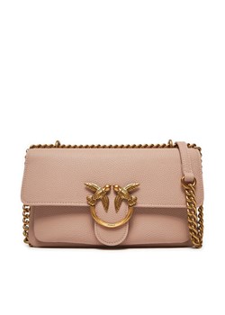 Torebka PINKO Love One Soft Mini AI 24-25 PLTT 104528 A29Q Różowy ze sklepu eobuwie.pl w kategorii Listonoszki - zdjęcie 185828369