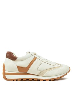 Sneakersy Lauren Ralph Lauren 802943462002 Beżowy ze sklepu eobuwie.pl w kategorii Buty sportowe damskie - zdjęcie 185828428