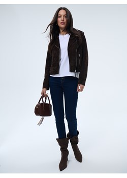 Mohito - Jeansy skinny - granatowy ze sklepu Mohito w kategorii Jeansy damskie - zdjęcie 185828879