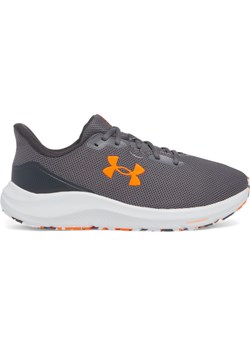 Męskie buty do biegania Under Armour UA Charged Pursuit 4 - szare ze sklepu Sportstylestory.com w kategorii Buty sportowe męskie - zdjęcie 185829275