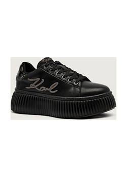 Karl Lagerfeld Skórzane sneakersy KREEPER LO ze sklepu Gomez Fashion Store w kategorii Buty sportowe damskie - zdjęcie 185829706