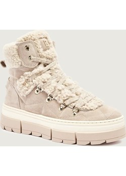Bogner Śniegowce VADUZ | skóra | z dodatkiem wełny | shearling ze sklepu Gomez Fashion Store w kategorii Śniegowce damskie - zdjęcie 185829829