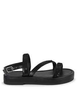 Sandały Karl Lagerfeld Kids Z30004 M Czarny ze sklepu eobuwie.pl w kategorii Sandały dziecięce - zdjęcie 185833008