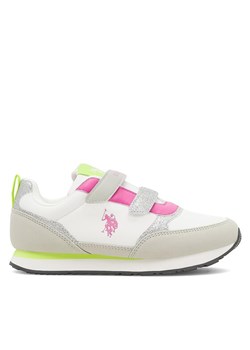 Sneakersy U.S. Polo Assn. NOBIK012 Szary ze sklepu eobuwie.pl w kategorii Buty sportowe dziecięce - zdjęcie 185833027