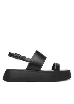 Sandały Armani Exchange XDP054 XV921 00002 Czarny ze sklepu eobuwie.pl w kategorii Sandały damskie - zdjęcie 185833028