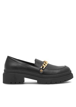 Loafersy DeeZee BE ON TIME HL995-1 Czarny ze sklepu eobuwie.pl w kategorii Lordsy damskie - zdjęcie 185833137