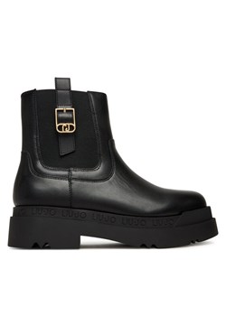 Liu Jo Botki Love 63 SF5067 P0102 Czarny ze sklepu MODIVO w kategorii Botki - zdjęcie 185833685