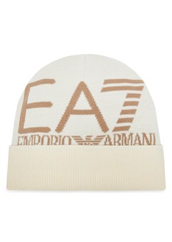 EA7 Emporio Armani Czapka 7X000006 AF11994 M1014 Beżowy ze sklepu MODIVO w kategorii Czapki zimowe damskie - zdjęcie 185833698