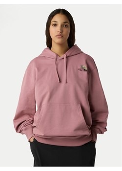The North Face Bluza Dome Flower NF0A8EGZ Różowy Regular Fit ze sklepu MODIVO w kategorii Bluzy męskie - zdjęcie 185833756