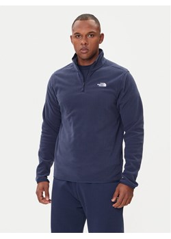 The North Face Polar Glacier NF0A8D0Q Granatowy Regular Fit ze sklepu MODIVO w kategorii Bluzy męskie - zdjęcie 185833799