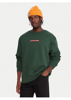 Quiksilver Bluza Dna EQYFT05120 Zielony Oversize ze sklepu MODIVO w kategorii Bluzy męskie - zdjęcie 185833866