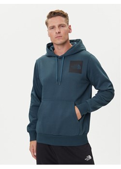 The North Face Bluza Fine NF0A89EU Zielony Regular Fit ze sklepu MODIVO w kategorii Bluzy męskie - zdjęcie 185833876