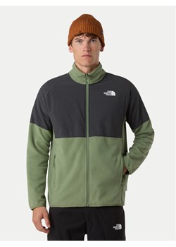 The North Face Polar Glacier NF0A89JG Zielony Regular Fit ze sklepu MODIVO w kategorii Bluzy męskie - zdjęcie 185833886