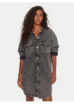 Roxy Sukienka jeansowa Tidal Moon ERJDD03009 Szary Relaxed Fit ze sklepu MODIVO w kategorii Sukienki - zdjęcie 185833956
