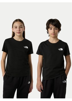 The North Face T-Shirt Simple Dome NF0A87T4 Czarny Regular Fit ze sklepu MODIVO w kategorii T-shirty chłopięce - zdjęcie 185834055