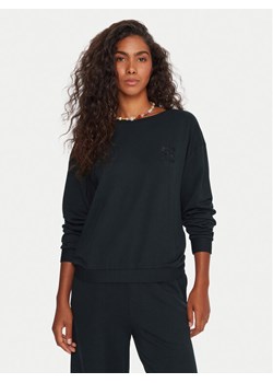 Roxy Bluza Surfing By Moonlight ERJFT05008 Czarny Relaxed Fit ze sklepu MODIVO w kategorii Bluzy damskie - zdjęcie 185834075