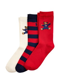 Polo Ralph Lauren Zestaw 3 par wysokich skarpet dziecięcych 448P03263001 Kolorowy ze sklepu MODIVO w kategorii Skarpetki dziecięce - zdjęcie 185834077