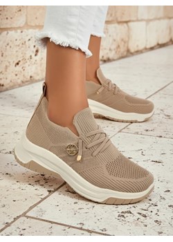 Royalfashion Wsuwane damskie materiałowe buty sportowe Teletta ze sklepu royalfashion.pl w kategorii Buty sportowe damskie - zdjęcie 185838606