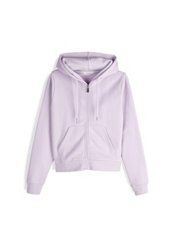 GATE Bluza basic zapinana na zamek z kapturem 32 ze sklepu gateshop w kategorii Bluzy damskie - zdjęcie 185838968