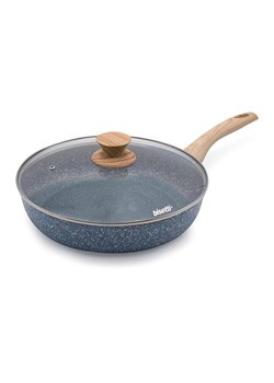 Bisetti Patelnia &quot;Pierre Gourmet&quot; w kolorze niebieskim - Ø 28 cm ze sklepu Limango Polska w kategorii Garnki - zdjęcie 185839005