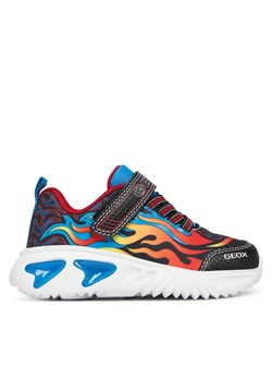 Sneakersy Geox J Assister J56DZB 014CE C9221 M Czarny ze sklepu eobuwie.pl w kategorii Buty sportowe dziecięce - zdjęcie 185841716
