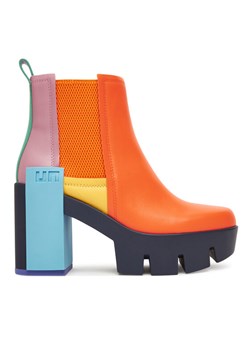 Botki United Nude Grip Chelsea Mid IV 1095992116 Pomarańczowy ze sklepu eobuwie.pl w kategorii Botki - zdjęcie 185841728