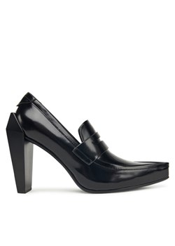 Półbuty United Nude Gem Loafer Hi 1095501119 Czarny ze sklepu eobuwie.pl w kategorii Czółenka - zdjęcie 185841787