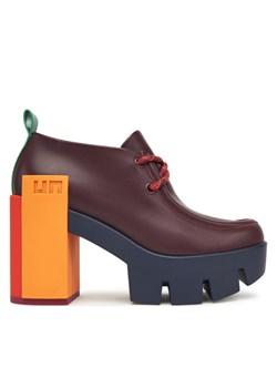 Półbuty United Nude Grip Moc Mid 1095792416 Bordowy ze sklepu eobuwie.pl w kategorii Czółenka - zdjęcie 185841808