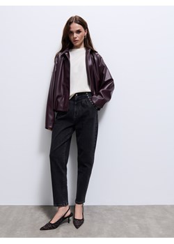 Mohito - Jeansy slouchy slim fit - szary ze sklepu Mohito w kategorii Jeansy damskie - zdjęcie 185846339