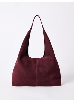 Mohito - Skórzana torebka - kasztanowy ze sklepu Mohito w kategorii Torby Shopper bag - zdjęcie 185846388