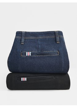 Reserved - Jeansy chino slim fit - granatowy - id: 173GT-59J - marki Reserved - 185847579 Reserved - Jeansy chino slim fit - granatowy ze sklepu Reserved w kategorii Jeansy męskie - zdjęcie 185847579