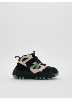 Reserved - Sneakersy za kostkę - czarny ze sklepu Reserved w kategorii Buty sportowe dziecięce - zdjęcie 185848159