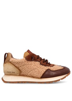 Hiszpańskie sneakersy damskie - HISPANITAS HI254209 BRĄZOWE ze sklepu Tymoteo.pl - sklep obuwniczy w kategorii Buty sportowe damskie - zdjęcie 185850757