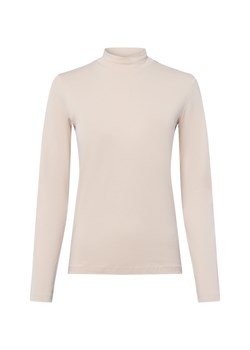 Marie Lund Damska koszulka z długim rękawem Kobiety Dżersej beżowy jednolity ze sklepu vangraaf w kategorii Bluzki damskie - zdjęcie 185851047