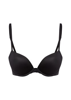 Calvin Klein Biustonosz damski na fiszbinach Kobiety Sztuczne włókno czarny jednolity ze sklepu vangraaf w kategorii Biustonosze - zdjęcie 185851055