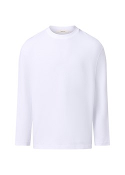 Selected Koszula męska z długim rękawem - SLHLooseOscar Mężczyźni biały jednolity ze sklepu vangraaf w kategorii T-shirty męskie - zdjęcie 185851069