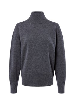 IPURI Damski sweter z czystego kaszmiru Kobiety drobna dzianina szary marmurkowy ze sklepu vangraaf w kategorii Swetry damskie - zdjęcie 185851086