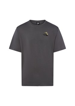 The North Face Koszulka męska Mężczyźni Bawełna antracytowy jednolity ze sklepu vangraaf w kategorii T-shirty męskie - zdjęcie 185851105