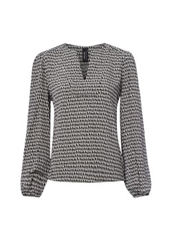 Marc Cain Bluzka damska Kobiety wiskoza szary wzorzysty ze sklepu vangraaf w kategorii Bluzki damskie - zdjęcie 185851147
