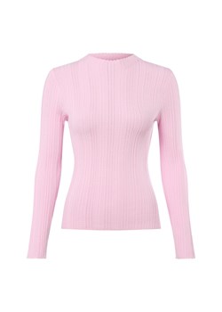 Marie Lund Damski sweter z koronkowej dzianiny Kobiety różowy jednolity - id: 783608-0006-09900 - marki Marie Lund - 185851179 Marie Lund Damski sweter z koronkowej dzianiny Kobiety różowy jednolity ze sklepu vangraaf w kategorii Swetry damskie - zdjęcie 185851179