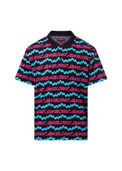 Santa Cruz Męska koszulka polo - Slime Drip Mężczyźni Bawełna czarny wzorzysty ze sklepu vangraaf w kategorii T-shirty męskie - zdjęcie 185851185