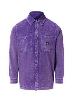 Santa Cruz Męska koszula sztruksowa - Jimi Mężczyźni Regular Fit Sztruks purpurowy jednolity - id: 785656-0001-09900 - marki vangraaf - 185851187 Santa Cruz Męska koszula sztruksowa - Jimi Mężczyźni Regular Fit Sztruks purpurowy jednolity ze sklepu vangraaf w kategorii Koszule męskie - zdjęcie 185851187