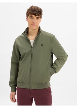 Fred Perry Kurtka męska Mężczyźni Sztuczne włókno trzcinowy jednolity ze sklepu vangraaf w kategorii Bluzy męskie - zdjęcie 185851246