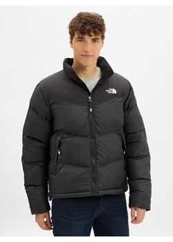The North Face Męska kurtka pikowana - Saikuru Mężczyźni Sztuczne włókno czarny jednolity ze sklepu vangraaf w kategorii Kurtki męskie - zdjęcie 185851258