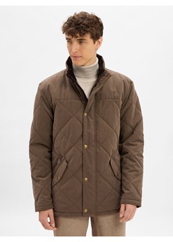 Barbour Męska kurtka pikowana - Elter Mężczyźni błotnisty jednolity - id: 781845-0001-09990 - marki Barbour - 185851279 Barbour Męska kurtka pikowana - Elter Mężczyźni błotnisty jednolity ze sklepu vangraaf w kategorii Kurtki męskie - zdjęcie 185851279