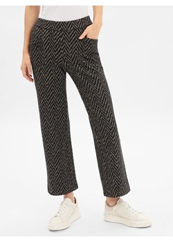 TONI Spodnie - Sue Kobiety czarny wzorzysty ze sklepu vangraaf w kategorii Spodnie damskie - zdjęcie 185851286